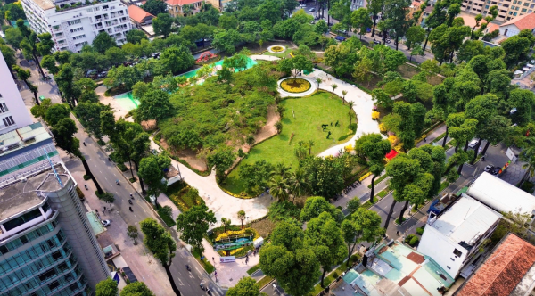 Chào đón công viên trên 'đất vàng'