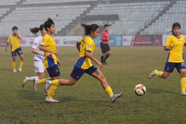 Đội U.19 TP.HCM và Phong Phú Hà Nam cùng ca khúc khải hoàn ở lượt 6 giải U.19 nữ