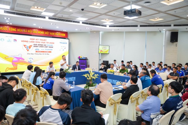 Giải TNSV cập nhật luật mới như VCK U.23 châu Á 2026, rất bài bản và chuyên nghiệp