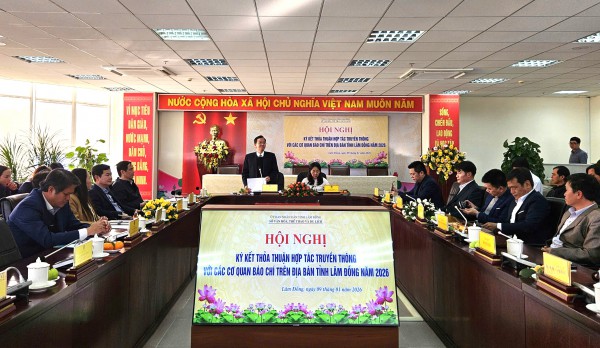 Lâm Đồng ký kết hợp tác truyền thông với 29 cơ quan báo chí