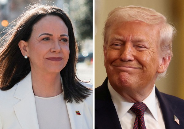 Lãnh đạo đối lập Venezuela 'tặng' giải Nobel Hòa bình cho ông Trump