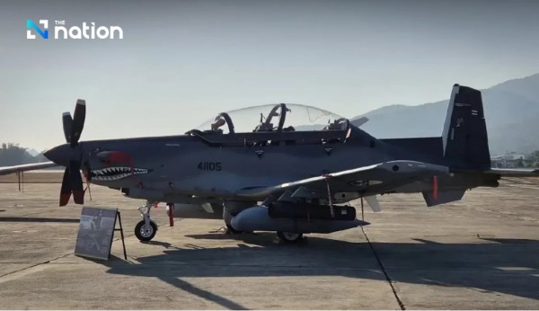 Máy bay quân sự Thái Lan rơi, 2 phi công thiệt mạng