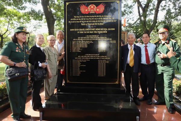 'Ngôi nhà chung' sau 58 năm của liệt sĩ biệt động Sài Gòn - Gia Định 'Ngôi nhà chung' sau 58 năm của liệt sĩ biệt động Sài Gòn - Gia Định