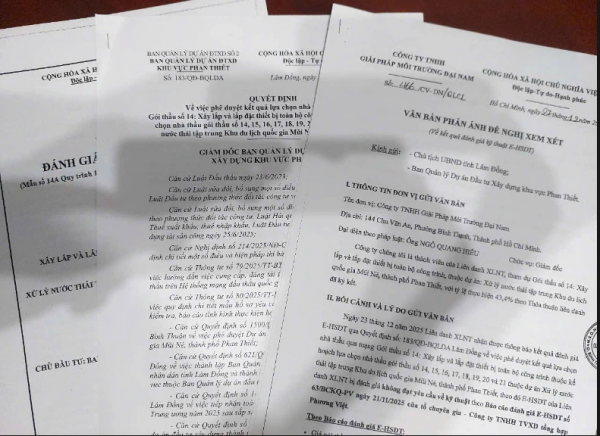 Rớt thầu tại Mũi Né, một công ty khiếu nại lên Chủ tịch tỉnh Lâm Đồng Rớt thầu tại Mũi Né, một công ty khiếu nại lên Chủ tịch tỉnh Lâm Đồng