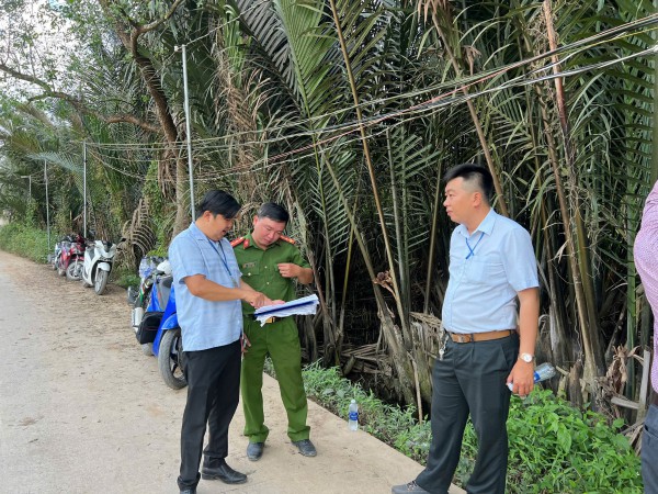 TP.HCM: San lấp trái phép gần 1.800 m2 giữa rừng cây phường Long Phước