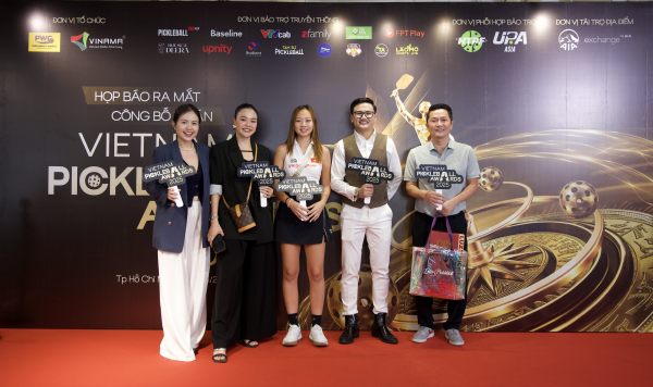 Những gương mặt pickleball tiêu biểu của Việt Nam được vinh danh
