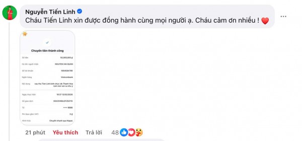 Tiến Linh ghi 'siêu phẩm' trong mắt người hâm mộ: Ủng hộ CLB Thanh Hóa vượt khó Tiến Linh ghi 'siêu phẩm' trong mắt người hâm mộ: Ủng hộ CLB Thanh Hóa vượt khó