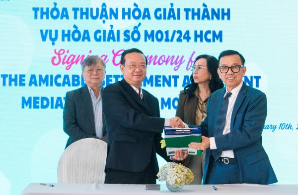 UBND TP.HCM và VWS ký kết thỏa thuận hòa giải thành