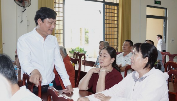 Cử tri nơi cư trú tín nhiệm ông Võ Văn Minh ứng cử đại biểu Quốc hội và HĐND TP.HCM