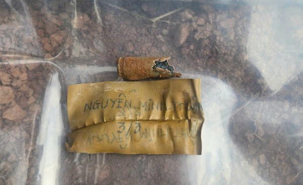 Quảng Trị: 2 hài cốt liệt sĩ được về quê nhờ những dòng chữ trên di vật