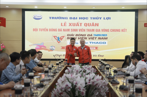 Trường ĐH Thủy lợi được thưởng 500 triệu đồng nếu vô địch TNSV THACO cup Trường ĐH Thủy lợi được thưởng 500 triệu đồng nếu vô địch TNSV THACO cup