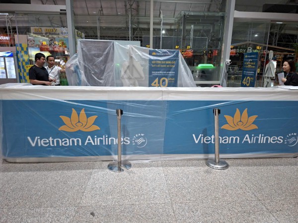 Sân bay Liên Khương vắng lặng trước giờ đóng cửa để 'đại tu'