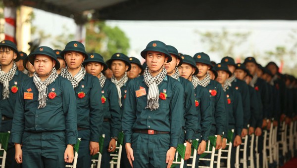 Gần 1/3 tân binh của tỉnh Tây Ninh có trình độ cao đẳng, đại học