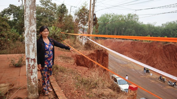 Yêu cầu tạm dừng thi công, phòng ngừa sạt lở sau phản ánh của Báo Thanh Niên