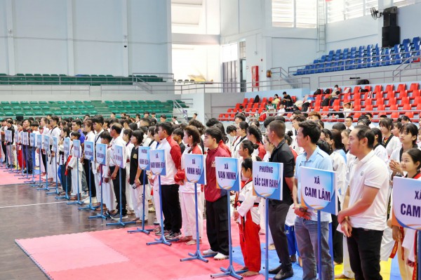 Khánh Hòa khai mạc giải taekwondo các nhóm tuổi Đại hội TDTT tỉnh lần thứ I 2026