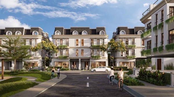 Nhà phố 1 trệt 3 lầu giá từ 4,8 tỉ đồng thu hút người mua tại TP.HCM