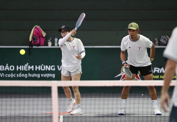 Giải pickleball thắt chặt tình cảm giữa những người cống hiến cho giải TNSV THACO cup 2026