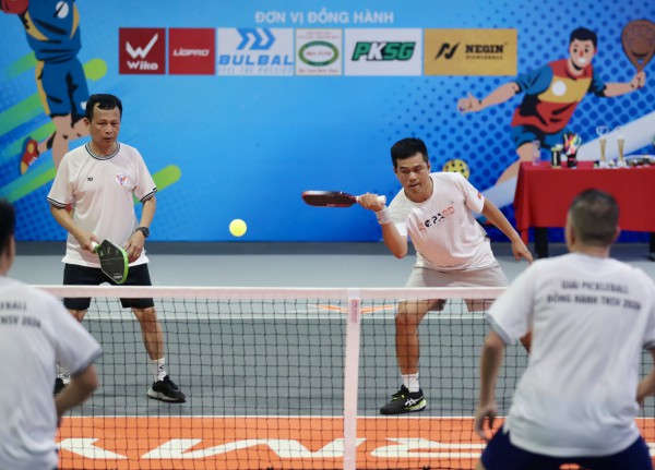 Giải pickleball thắt chặt tình cảm giữa những người cống hiến cho giải TNSV THACO cup 2026