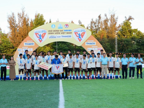 Tiền vệ tài hoa người Hà Tĩnh xuất sắc nhất VCK TNSV THACO cup 2026 Tiền vệ tài hoa người Hà Tĩnh xuất sắc nhất VCK TNSV THACO cup 2026