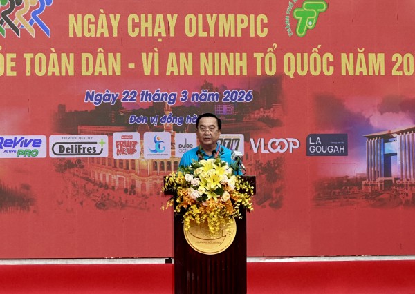 Hàng nghìn người tham gia Ngày chạy Olympic sức khỏe toàn dân tại TP.HCM