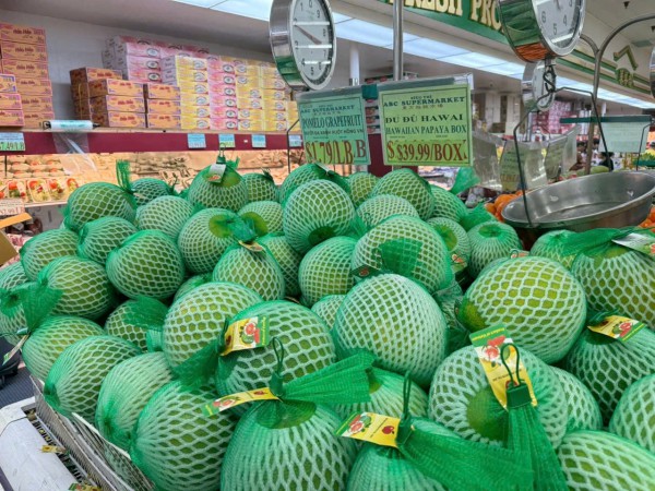 Sầu riêng, dừa tươi, bưởi… Việt Nam 'ngập' siêu thị Mỹ