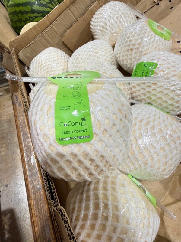 Sầu riêng, dừa tươi, bưởi… Việt Nam 'ngập' siêu thị Mỹ