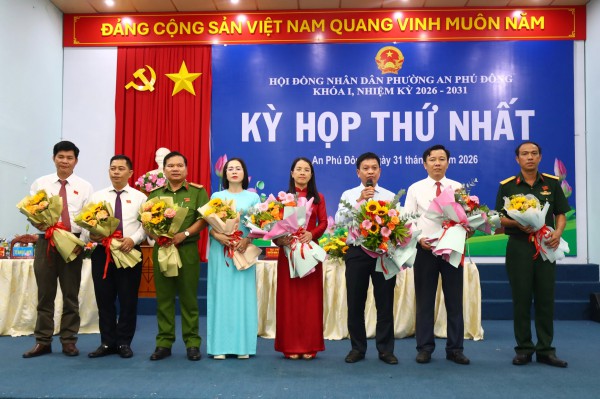 TP.HCM: Phường An Phú Đông bầu nhân sự chủ chốt HĐND, UBND nhiệm kỳ 2026 - 2031