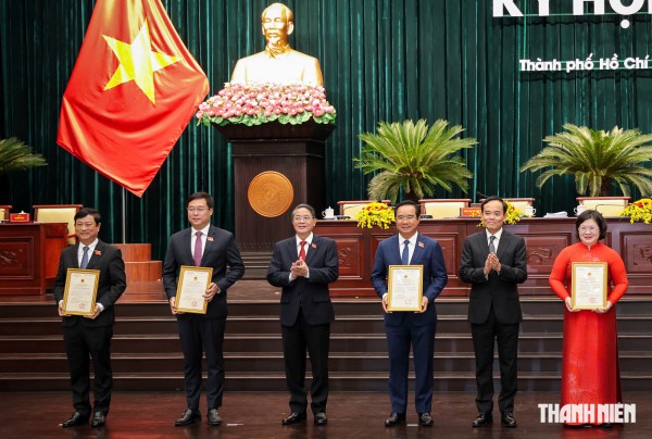 Danh sách lãnh đạo TP.HCM được bầu tại kỳ họp đầu tiên