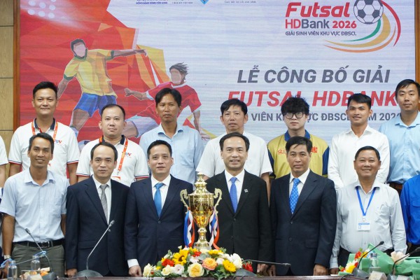 8 trường tranh tài giải futsal HDBank Sinh viên khu vực ĐBSCL
