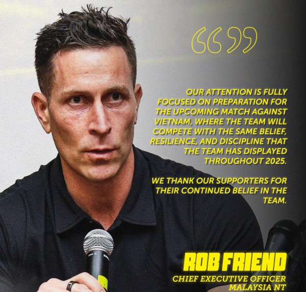 CEO đội tuyển Malaysia bất ngờ lên tiếng: Ghi nhận bị AFC trừ điểm, tập trung tối đa tái đấu Việt Nam