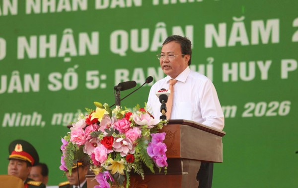 Gần 1/3 tân binh của tỉnh Tây Ninh có trình độ cao đẳng, đại học