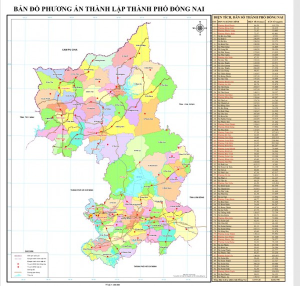 Hôm nay HĐND tỉnh Đồng Nai họp xem xét nội dung thành lập thành phố Đồng Nai