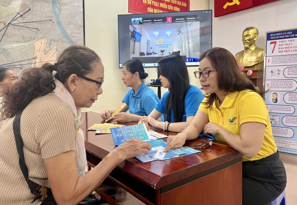 Lịch chi trả lương hưu, trợ cấp BHXH tháng 4 ở TP.HCM