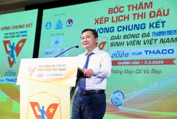 TS.Quách Hoài Nam: 'Trường ĐH Nha Trang nồng nhiệt chào đón các đội, chúc giải thành công rực rỡ’