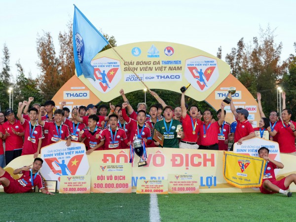 Tiền vệ tài hoa người Hà Tĩnh xuất sắc nhất VCK TNSV THACO cup 2026 Tiền vệ tài hoa người Hà Tĩnh xuất sắc nhất VCK TNSV THACO cup 2026