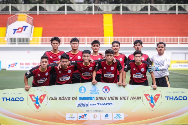 Trường ĐH Quy Nhơn phát huy tinh thần thượng võ tại VCK TNSV THACO cup 2026