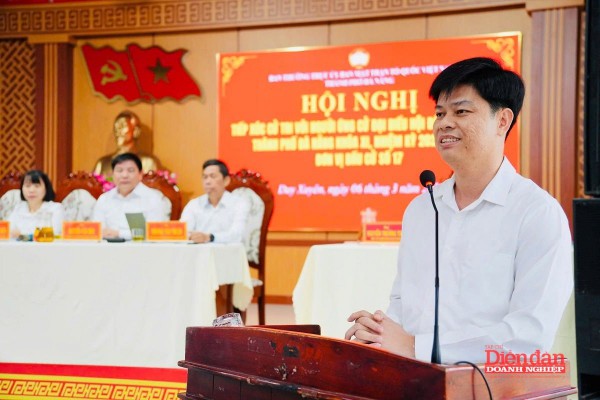 Ứng cử viên ĐB HĐND TP Đà Nẵng Phan Ngọc Minh : thúc đẩy hạ tầng giao thông và đô thị hóa bền vững