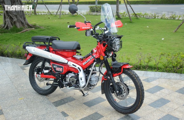 Xe số Honda CT125 chạy 'lướt' bán lại cả trăm triệu đồng, cao hơn giá xe mới