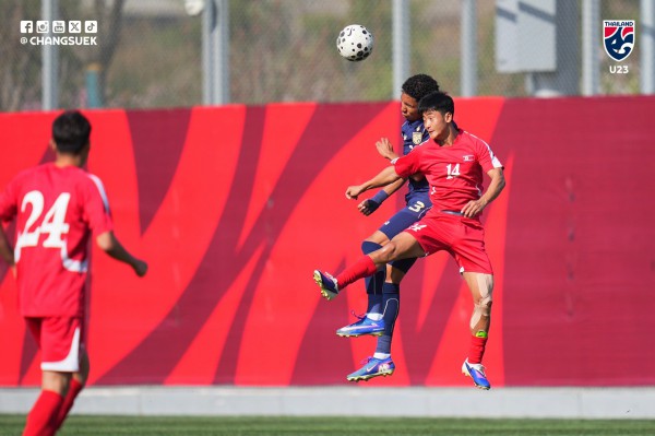 U.23 Thái Lan thua đậm U.23 Triều Tiên, chính thức hết cơ hội vô địch giải giao hữu Trung Quốc