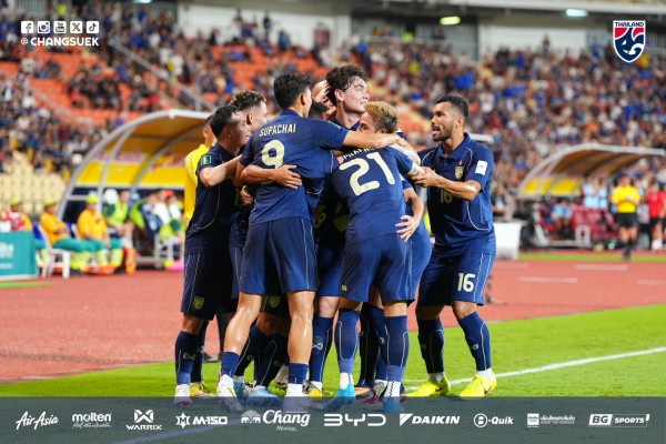 Đội tuyển Thái Lan thắng Turkmenistan phút 89, lách khe cửa hẹp giành vé Asian Cup 2027