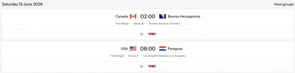 Nóng: Lịch thi đấu World Cup 2026 mới nhất ngày giờ Việt Nam, FIFA tuyên bố VTV đã có bản quyền