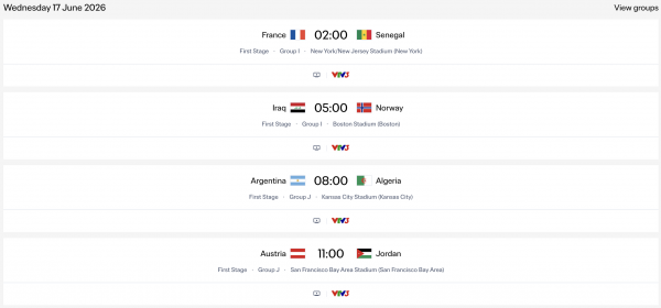 Nóng: Lịch thi đấu World Cup 2026 mới nhất ngày giờ Việt Nam, FIFA tuyên bố VTV đã có bản quyền