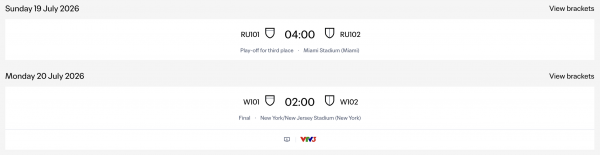 Nóng: Lịch thi đấu World Cup 2026 mới nhất ngày giờ Việt Nam, FIFA tuyên bố VTV đã có bản quyền