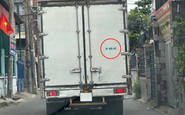 Phạt tới 10 triệu đồng với hành vi núp bóng 'xe nội bộ'