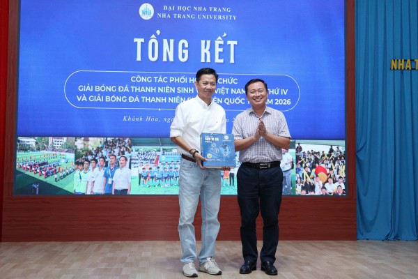 Trường ĐH Nha Trang khép lại giải TNSV THACO cup 2026, ngày tổng kết giàu cảm xúc