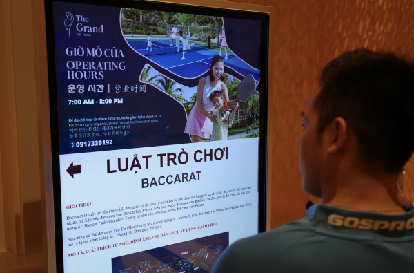 Bên trong casino thí điểm cho người Việt ở Hồ Tràm Bên trong casino thí điểm cho người Việt ở Hồ Tràm