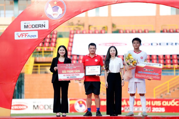 Giải U.15 quốc gia có nhà vô địch mới, lần đầu bản lĩnh của U.15 Hà Nội