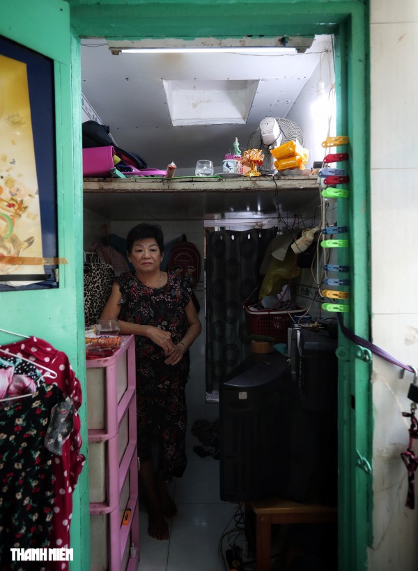 Sống trong nhà kho 2 - 3 mét vuông nơi cư xá Thanh Đa ở TP.HCM