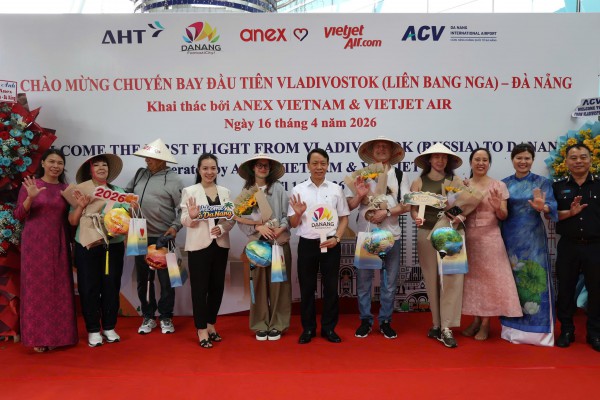 Gần 600 chuyến bay Nga - CIS đổ về Đà Nẵng mùa du lịch 2026