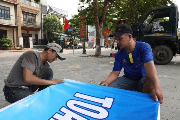 Thành cổ Quảng Trị 'khoác áo mới', chờ Ngày hội đạp xe vì hòa bình